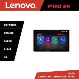 Navigatie Toyota Prius 2015+ Lenovo Pro 2K, 13 inch, 4GB+64GB, 4G