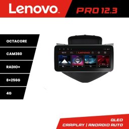Navigatie Chevrolet Cruze 2009-2013 Lenovo Pro 12.3 QLED 8GB+256GB 4G