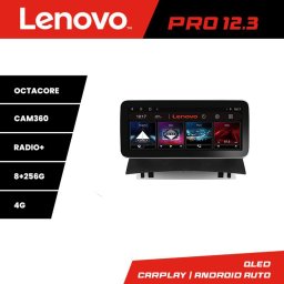 Navigatie Renault Megane 2 12.3 inch QLED Lenovo PRO 8+256GB 4G