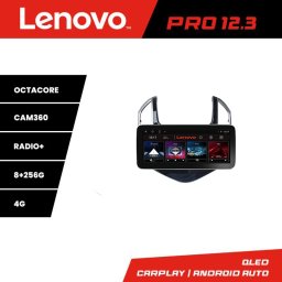 Navigatie Chevrolet Cruze 2013+ Lenovo PRO 12.3 QLED 8GB RAM 256GB 4G