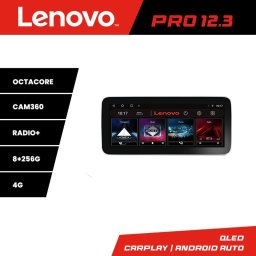 Navigatie Android Lenovo PRO 12.3 inch QLED pentru Dacia Duster 2019+