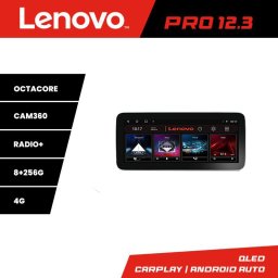 Navigatie Nissan Qashqai/X-Trail 2013-2018 Lenovo PRO 12.3 QLED 8+256GB 4G