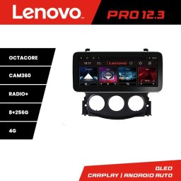 Navigatie Nissan 370Z 2008-2012 Lenovo PRO 12.3 QLED 8+256GB 4G DSP