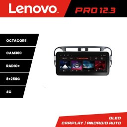 Navigatie VW Tiguan si Golf Plus 2007-2011 Lenovo PRO 12.3 QLED 8+256GB 4G