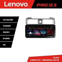 Navigatie Toyota 4Runner 2009-2019 Lenovo PRO 12.3 QLED 8+256GB 4G