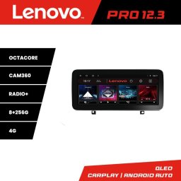 Navigatie Opel Astra H 2004-2010 Lenovo PRO 12.3 inch QLED 8+256GB 4G