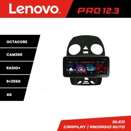 Navigatie Android VW Beetle 2005-2011 Lenovo PRO 12.3 QLED 8+256GB 4G