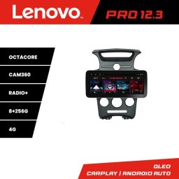 Navigatie Kia Carens 2006-2012 cu climatizare automata, QLED 12.3, 8GB+256GB