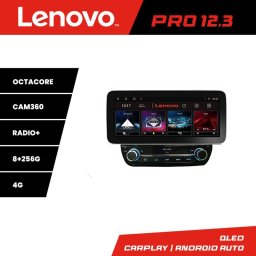 Navigatie dedicata Ford Fiesta 2017-2022 Lenovo Pro 12.3 QLED 8GB+256GB 4G