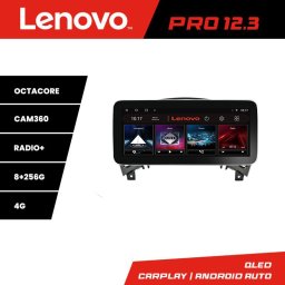 Navigatie Nissan Juke 2010-2015 Lenovo PRO 12.3 inch QLED, 8GB RAM, 256GB, 4G