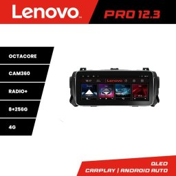Navigatie auto Lenovo PRO 12.3 QLED 8+256GB pentru Citroen Jumpy, Proace, Traveller