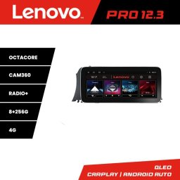 Navigatie Nissan Murano Z51 2007-2013 Lenovo PRO 12.3 QLED 8GB+256GB 4G