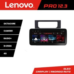 Navigatie Android VW Touran 2010-2016 Lenovo PRO 12.3 QLED 8GB+256GB 4G