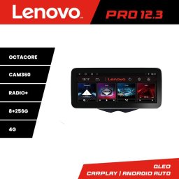 Navigatie Hyundai Veloster Lenovo Pro 12.3 QLED Android 4G 8GB+256GB