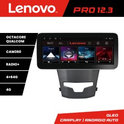 Navigatie Android SsangYong Korando 2014-2019 Lenovo PRO 12.3 QLED 4G 4+64GB