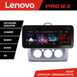 Navigatie Ford Focus 2004-2011 climatizare manuala, 12.3 inch QLED, 4G