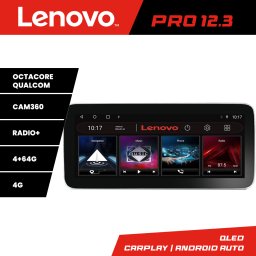 Navigatie Android Chrysler Jeep Lenovo PRO 12.3 QLED 4G 4+64GB