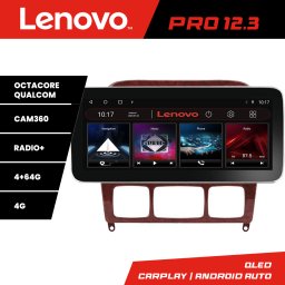 Navigatie Mercedes Clasa S W220 1998-2005 Lenovo Pro 12.3 QLED 4G 4+64GB