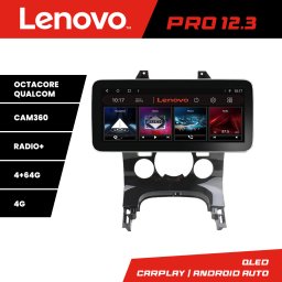 Navigatie Peugeot 3008 Lenovo PRO 12.3 inch QLED 4G DSP 4+64GB