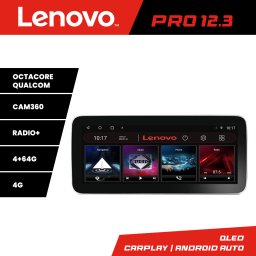 Navigatie Nissan Qashqai/X-Trail 2013-2018 Lenovo PRO 12.3 QLED 4GB+64GB