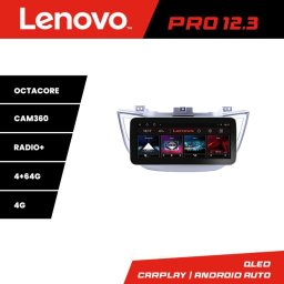 Navigatie Hyundai Tucson 2015-2019 Lenovo PRO 12.3 QLED 4G 4+64
