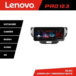 Navigatie Honda Accord 2008-2012 Lenovo PRO 12.3 QLED 4G GPS 4+64GB