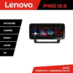 Navigatie Mitsubishi ASX 2020 Lenovo PRO 12.3 inch QLED 4G 4+64GB