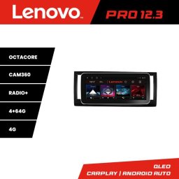 Navigatie VW Caravelle 2015+ Lenovo PRO 12.3 QLED Android 4G 4+64GB