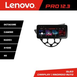 Navigatie Ford Focus 1 1998-2004 Lenovo PRO 12.3 QLED 4GB+64GB 4G