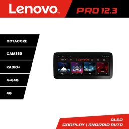 Navigatie Hyundai H350 2016+ Lenovo PRO 12.3 QLED 4GB+64GB 4G GPS