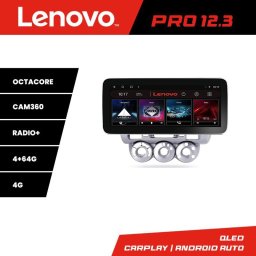Navigatie Honda Fit Jazz 2004-2008 Lenovo Pro 12.3 QLED 4G 4+64GB