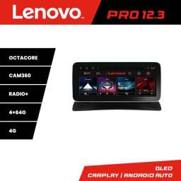 Navigatie Renault Kangoo 2015-2019 Lenovo PRO 12.3 QLED 4G 4+64GB