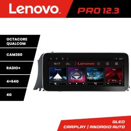 Navigatie Nissan Murano Z51 2007-2013 Lenovo PRO 12.3 QLED 4G 4+64GB