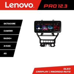 Navigatie Android Ford Mustang 2015-2020 Lenovo PRO 12.3 QLED 4G 4+64GB