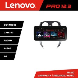 Navigatie Nissan Note 2012-2019 Lenovo PRO 12.3 QLED 4GB+64GB 4G