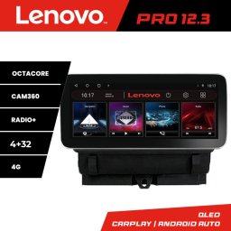Navigatie Audi Q3 2011-2018 Lenovo PRO 12.3 inch QLED Android 4G GPS