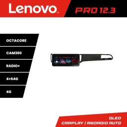 Navigatie VW Golf Sportsvan 2016-2021 Lenovo PRO 12.3 QLED 4G 4+64