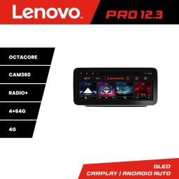 Navigatie Subaru Outback Legacy 2004-2009 Lenovo PRO 12.3 QLED 4G 4+64GB