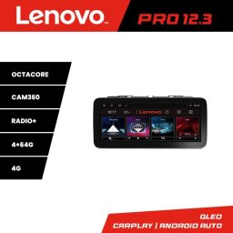 Navigatie dedicata SsangYong Tivoli 2020+ Lenovo Pro 12.3 QLED 4GB+64GB