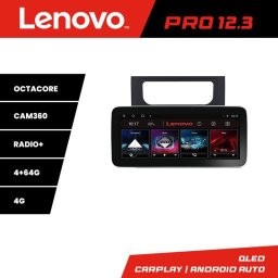 Navigatie VW Touran 2010-2016 Lenovo PRO 12.3 QLED 4G GPS 4+64GB