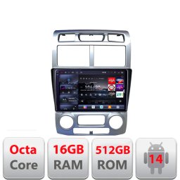 Navigatie Android Kia Sportage 2005-2007 QLED 2K 16GB RAM 512GB