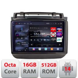 Navigatie Android VW Touareg 2012-2019 QLED 2K 16GB RAM 512GB