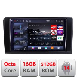 Navigatie Android Mercedes ML GL 2005-2012 QLED 2K 16GB RAM 512GB