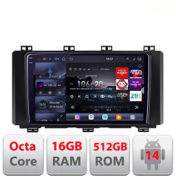 Navigatie Android Seat Ateca 2016-2021 QLED 2K GPS 16GB RAM 512GB