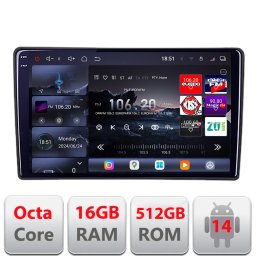 Navigatie Android Citroen Berlingo 2008-2018 QLED 2K 16GB RAM 512GB