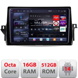 Navigatie Toyota Camry 2021+ Edotec QLED 2K Android 16GB RAM 512GB