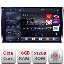 Navigatie Android Kia Ceed 2007-2009 QLED 2K, 16GB RAM, 512GB, GPS