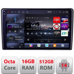 Navigatie Kia Ceed 2010-2012 Android QLED 2K, 16GB RAM, 512GB