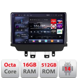 Navigatie Android Mazda CX-3 si Mazda 2 2014-2020, QLED 2K, 16GB RAM, 512GB