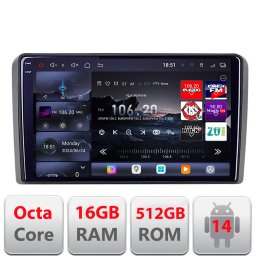 Navigatie Android Iveco Daily 2007-2014 Edotec QLED 2K 16GB RAM 512GB